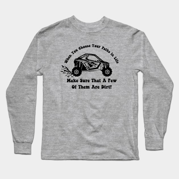 ATV 4 Wheeler Long Sleeve T-Shirt by VikingHeart Designs